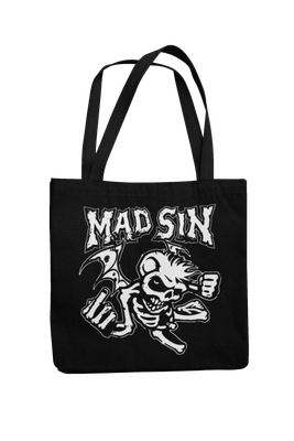 MAD SIN Cotton Bag  Nine lives