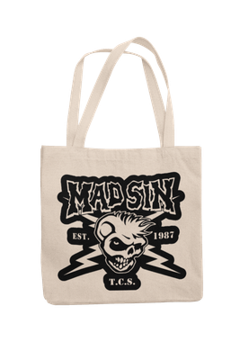 MAD SIN Cotton Bag  Skullstorm
