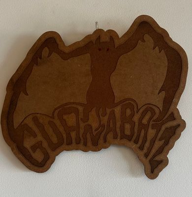 Guana Batz – Laser Engraved Wooden Wall Art