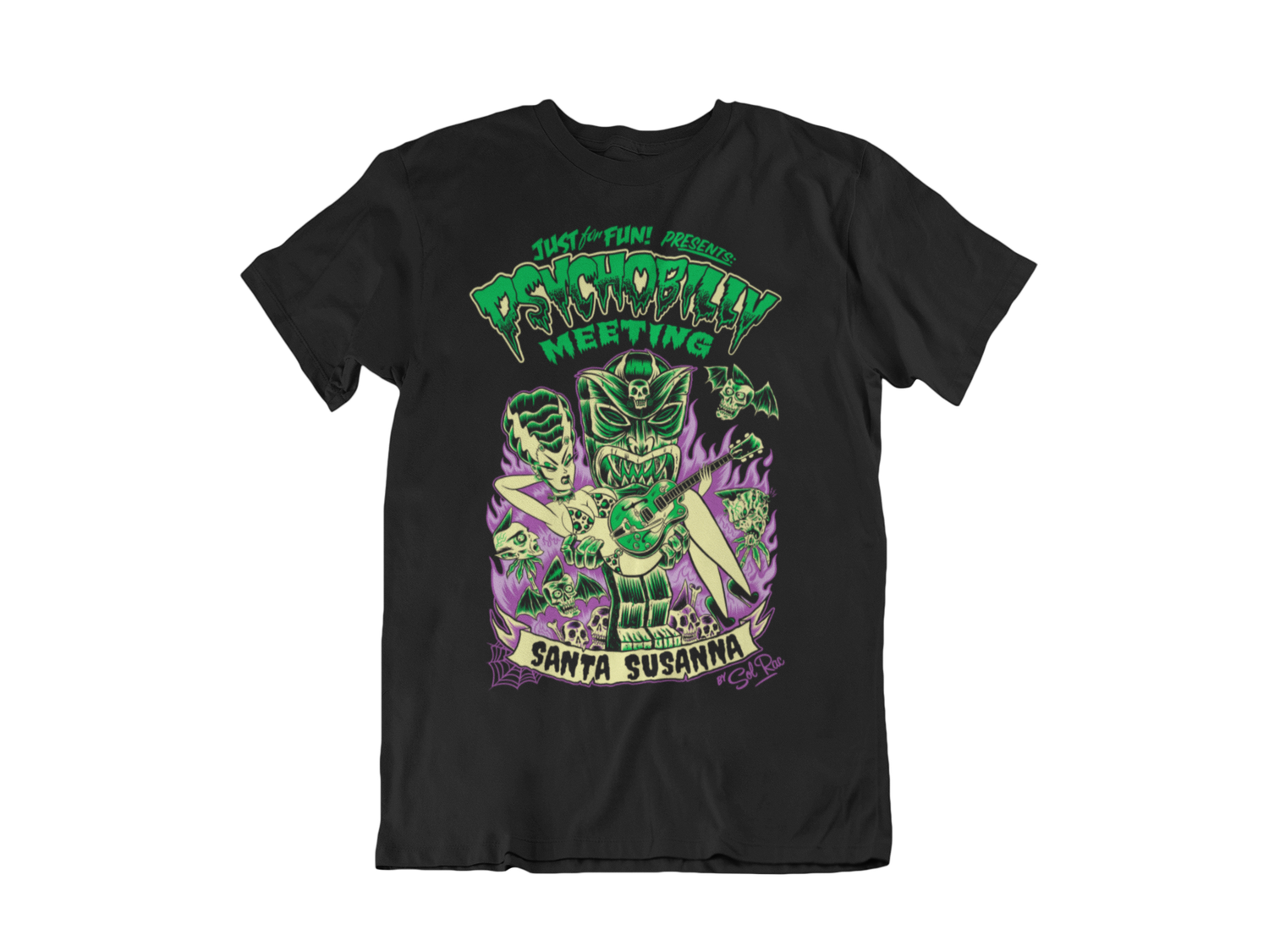 PSYCHOBILLY MEETING 2025 T-SHIRT MAN BY SOLRAC