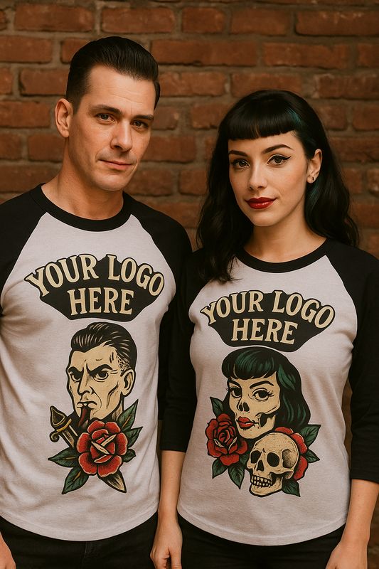 CUSTOM BASEBALL T-SHIRT - UPLOAD YOUR DESIGN