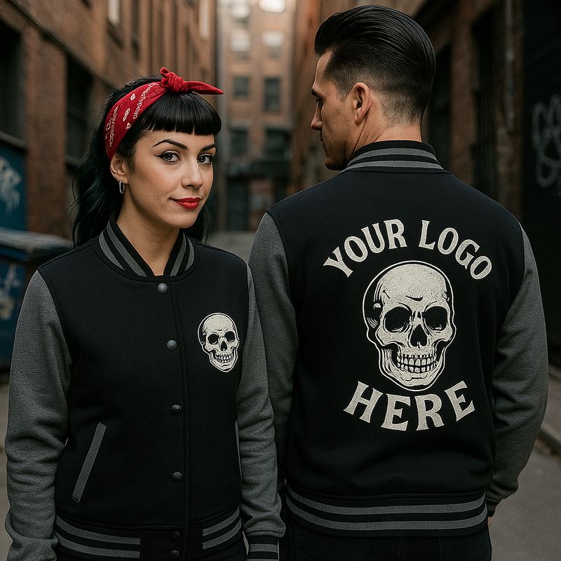 CUSTOM VARSITY JACKET - UPLOAD YOUR DESIGN