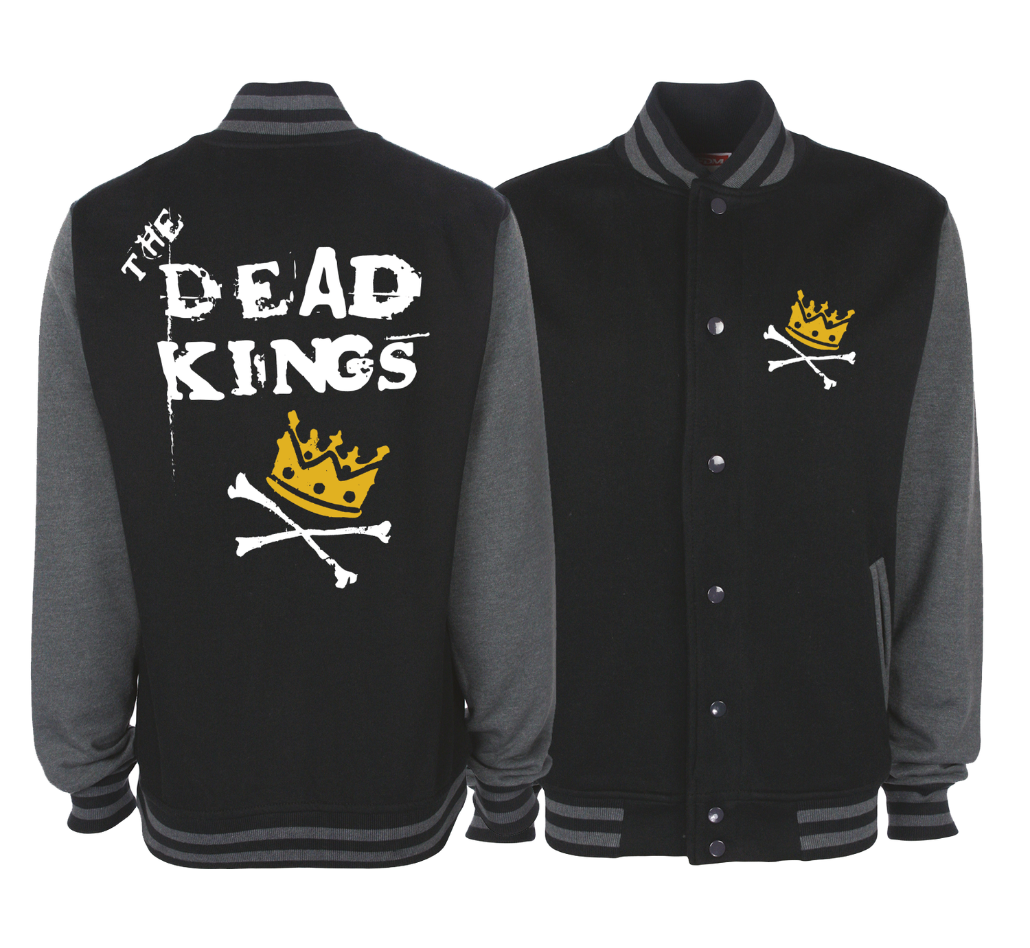 THE DEAD KINGS &quot;Logo&quot; VARSITY JACKET UNISEX