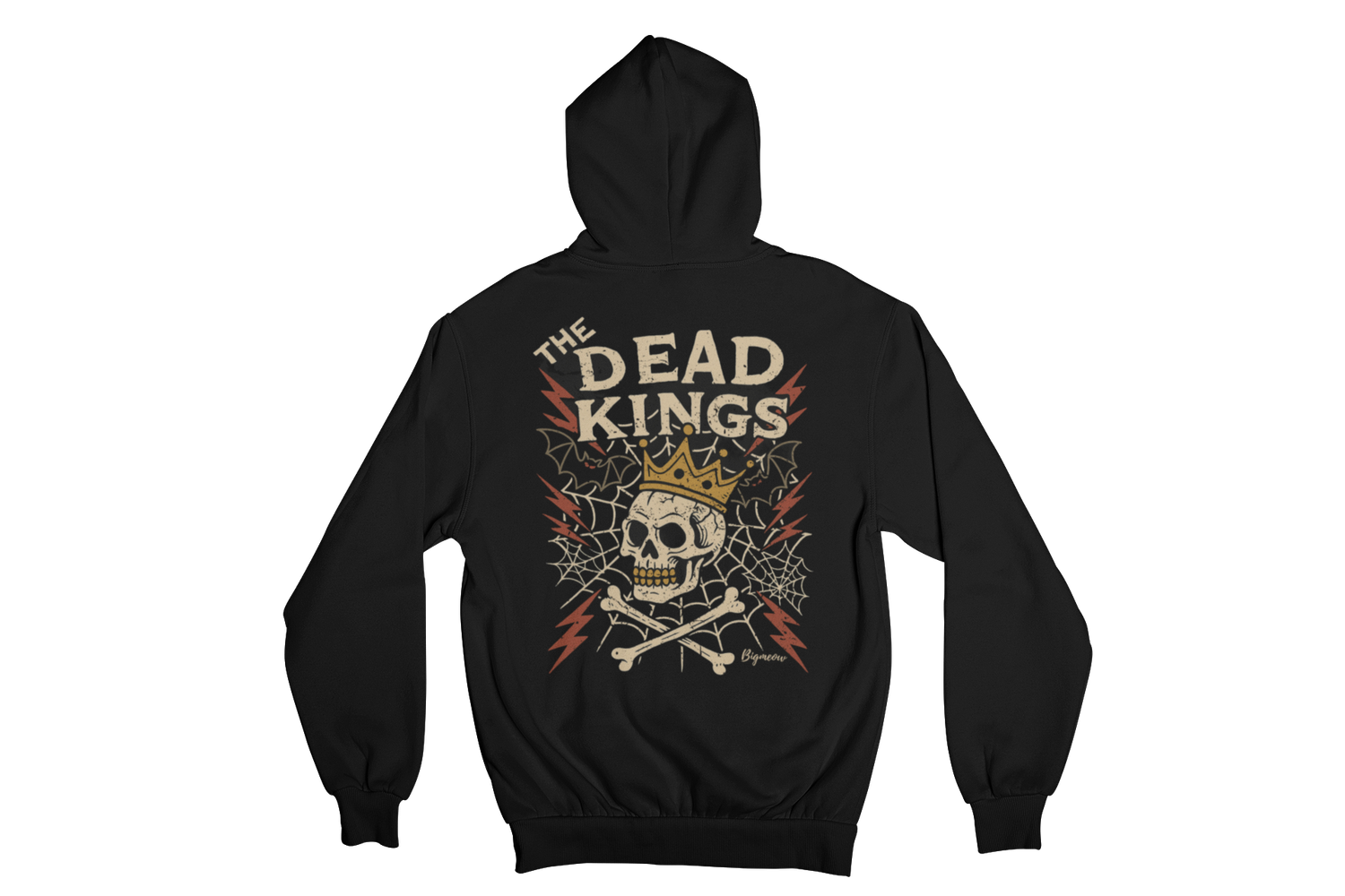 THE DEAD KINGS  &quot;KING FOR A DAY&quot; HOODIE ZIP for WOMAN