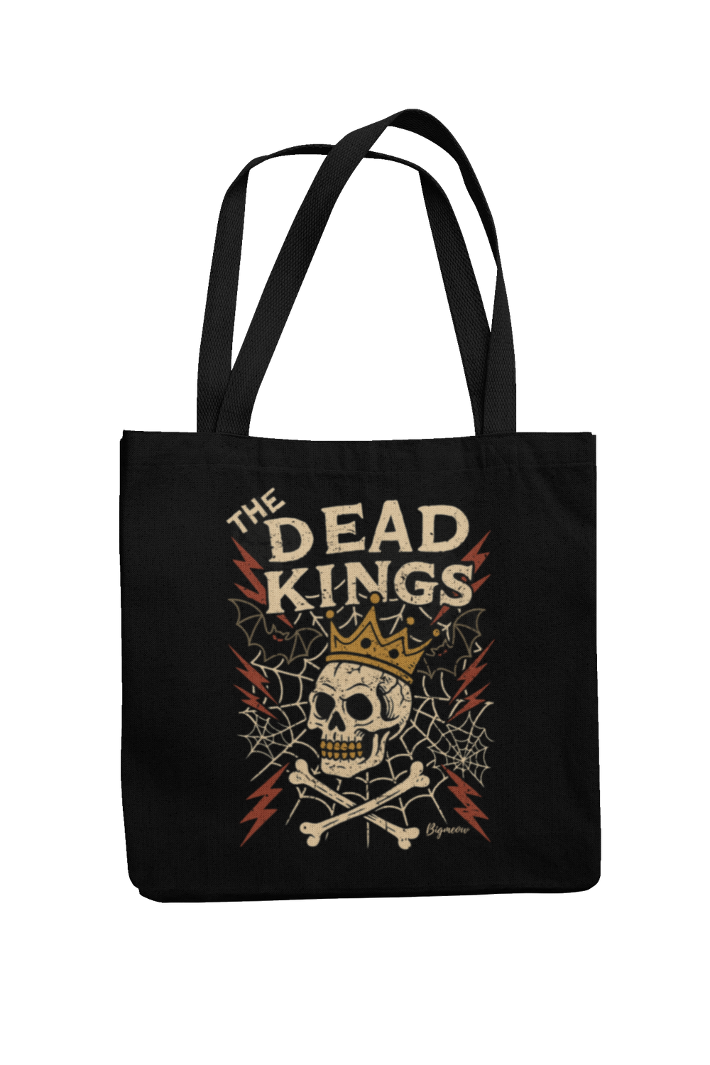 THE DEAD KINGS Cotton Bag &quot;King for a day&quot;