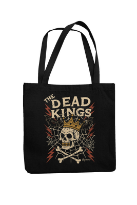 THE DEAD KINGS Cotton Bag &quot;King for a day&quot;