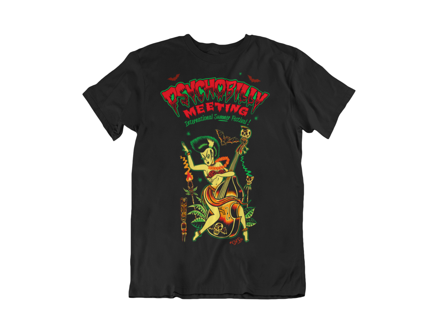 PSYCHOBILLY MEETING 2024 T-SHIRT MAN Limited edition
