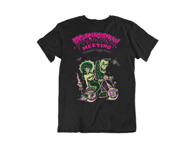 PSYCHOBILLY MEETING 2025 T-SHIRT MAN Limited edition