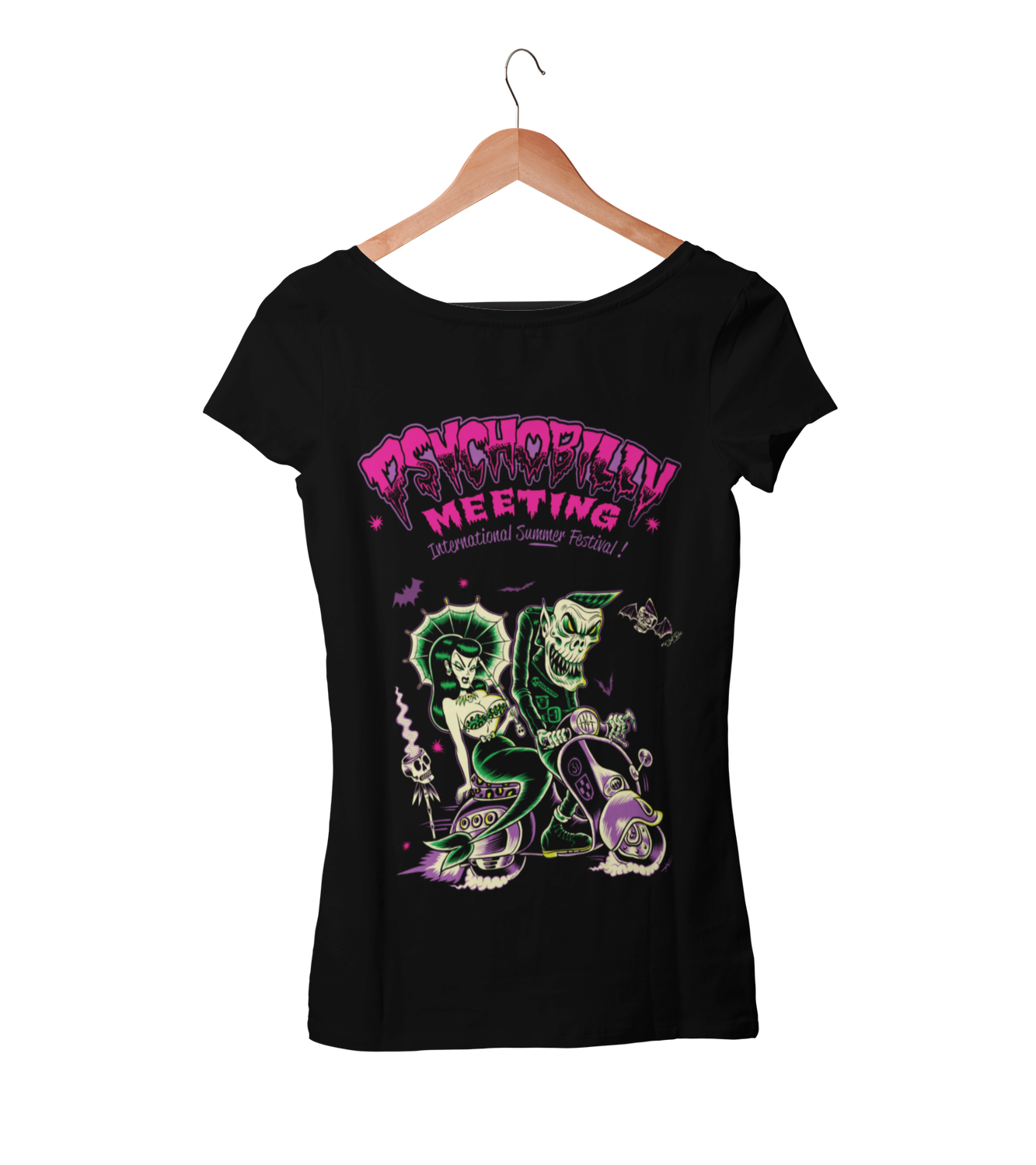 PSYCHOBILLY MEETING 2025 T-SHIRT WOMAN LIMITED EDITION