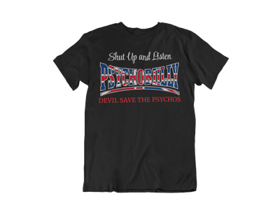 PSYCHOBILLY IS ALL AROUND T-SHIRT MAN