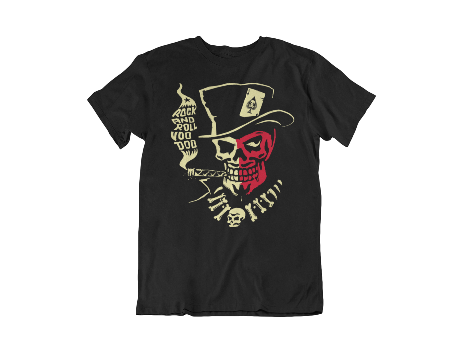 VOODOO SKULL tshirt for MEN by VINCE RAY
