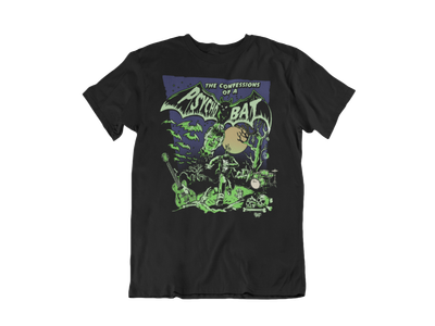 PSYCHO BAT T-SHIRT MAN by VINCE RAY