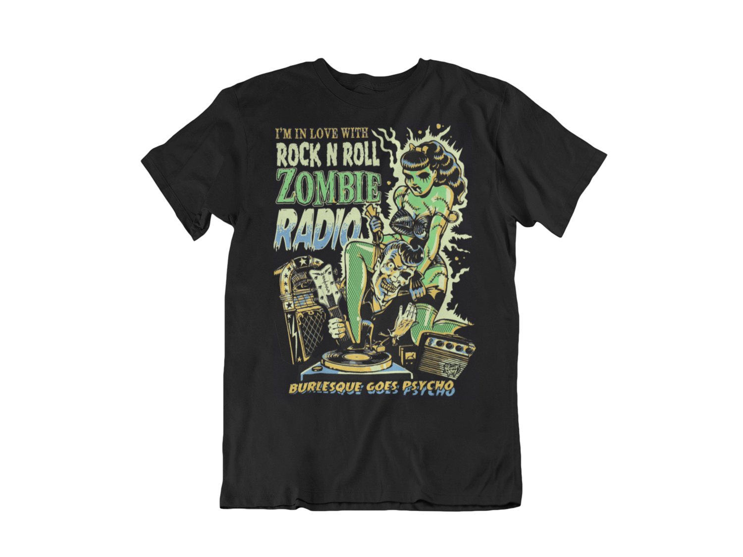 ZOMBIE RADIO tshirt for MEN by VINCE RAY