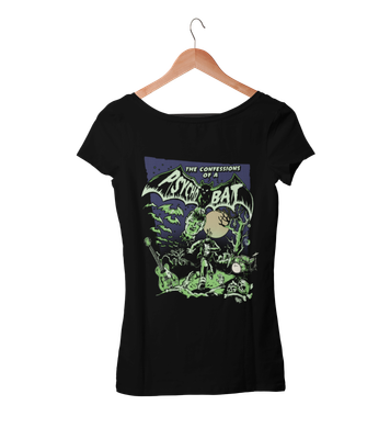 PSYCHO BAT T-SHIRT WOMAN by VINCE RAY
