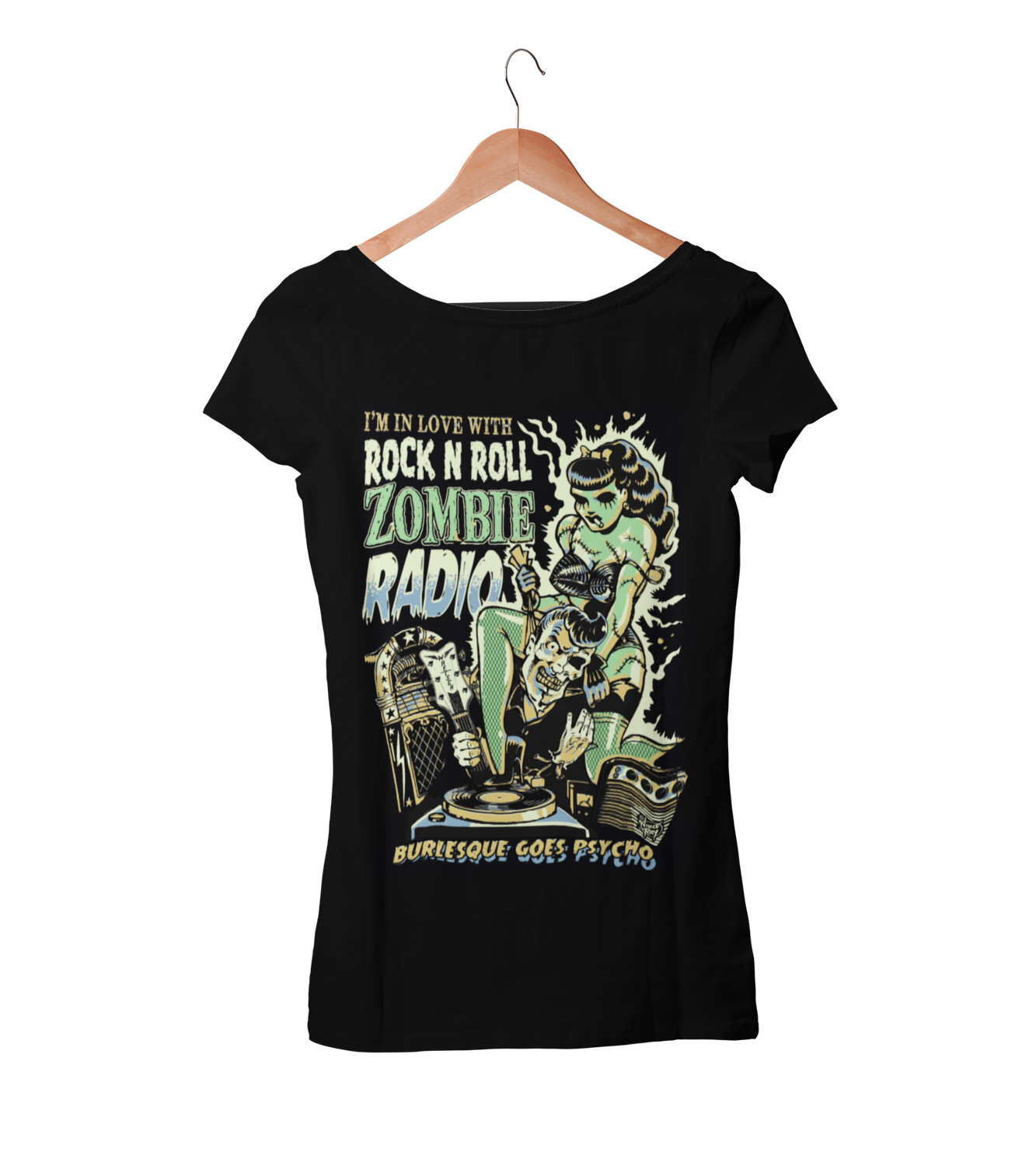 ZOMBIE RADIO tshirt for WOMEN by VINCE RAY