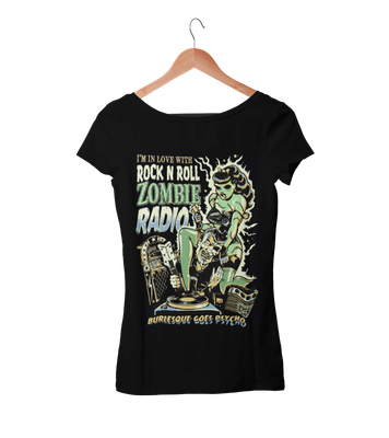 ZOMBIE RADIO tshirt for WOMEN by VINCE RAY