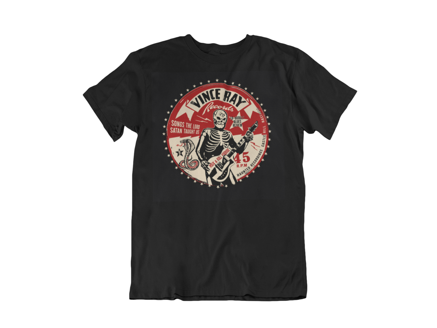 VINCE RAY RECODS tshirt for MEN by VINCE RAY