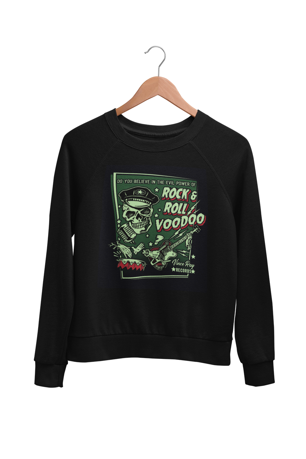EVIL POWER SWEATSHIRT UNISEX by VINCE RAY