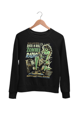 ZOMBIE RADIO SWEATSHIRT UNISEX by VINCE RAY