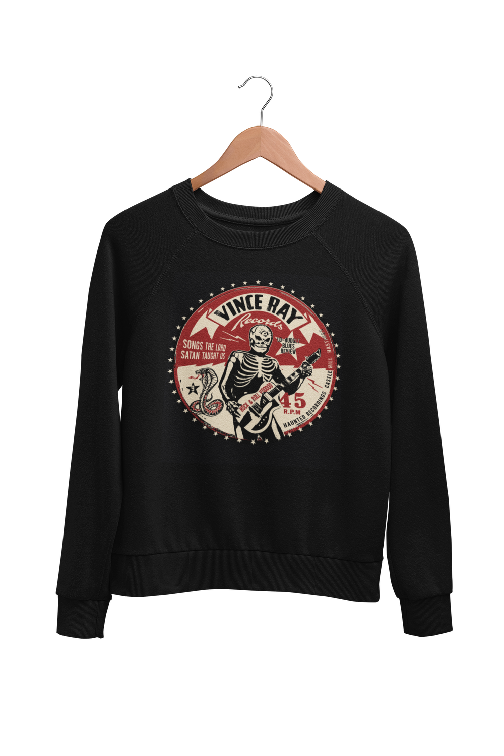 VINCE RAY RECORDS SWEATSHIRT UNISEX by VINCE RAY