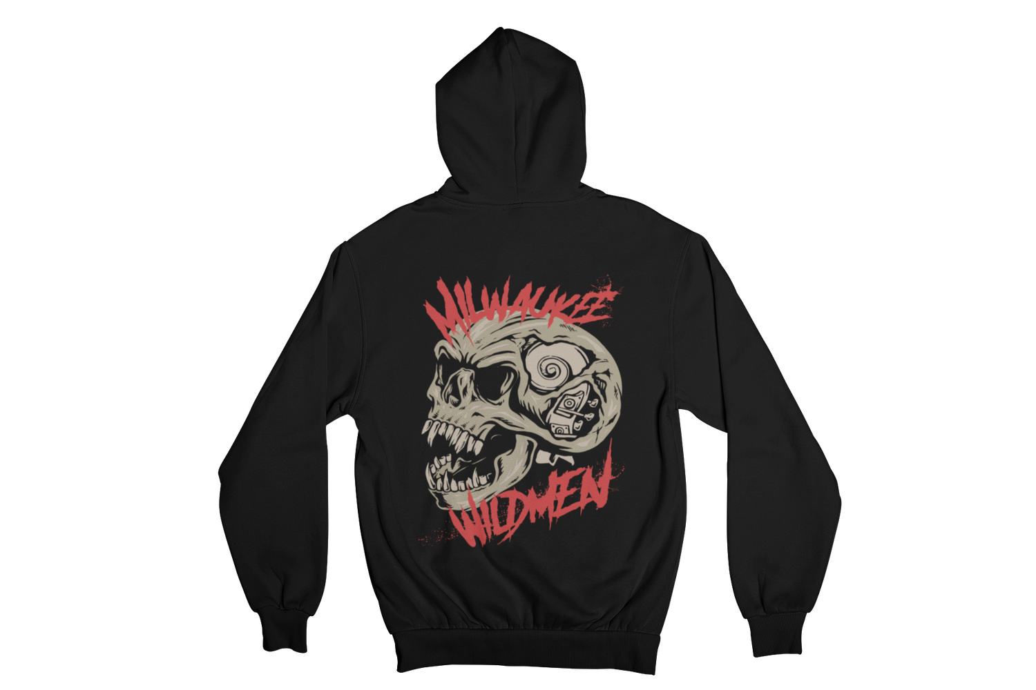 MILWAUKEE WILDMEN &quot;&#39;THE HEAD&quot; HOODIE ZIP for MEN