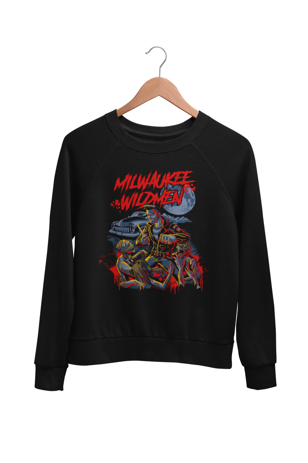 MILWAUKEE WILDMEN &quot;Bloodmoon Zombie&quot; SWEATSHIRT