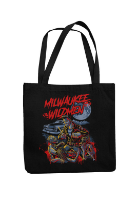 MILWAUKEE WILDMEN Cotton Bag Bloodmoon zombie