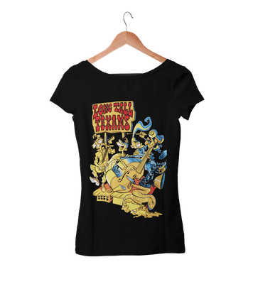 LONG TALL TEXANS &quot;WILD TEXAN BEAT&quot; tshirt for WOMEN