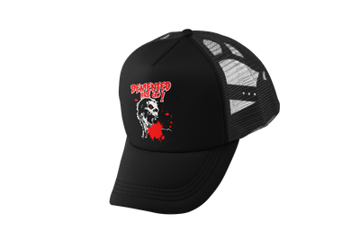 DEMENTED ARE GO "Splatter Demon" TRUCKER CAP