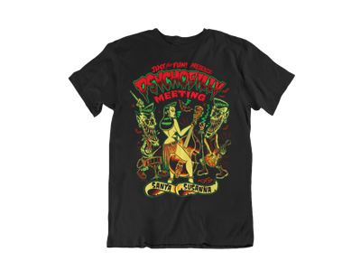PSYCHOBILLY MEETING 2024 T-SHIRT MAN BY SOLRAC