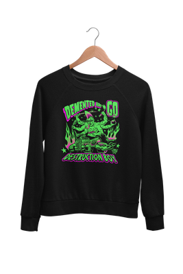 DEMENTED ARE GO "Destruction Boy" SWEATSHIRT