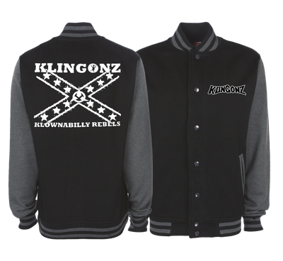 KLINGONZ "Klownabilly Rebels" VARSITY JACKET UNISEX