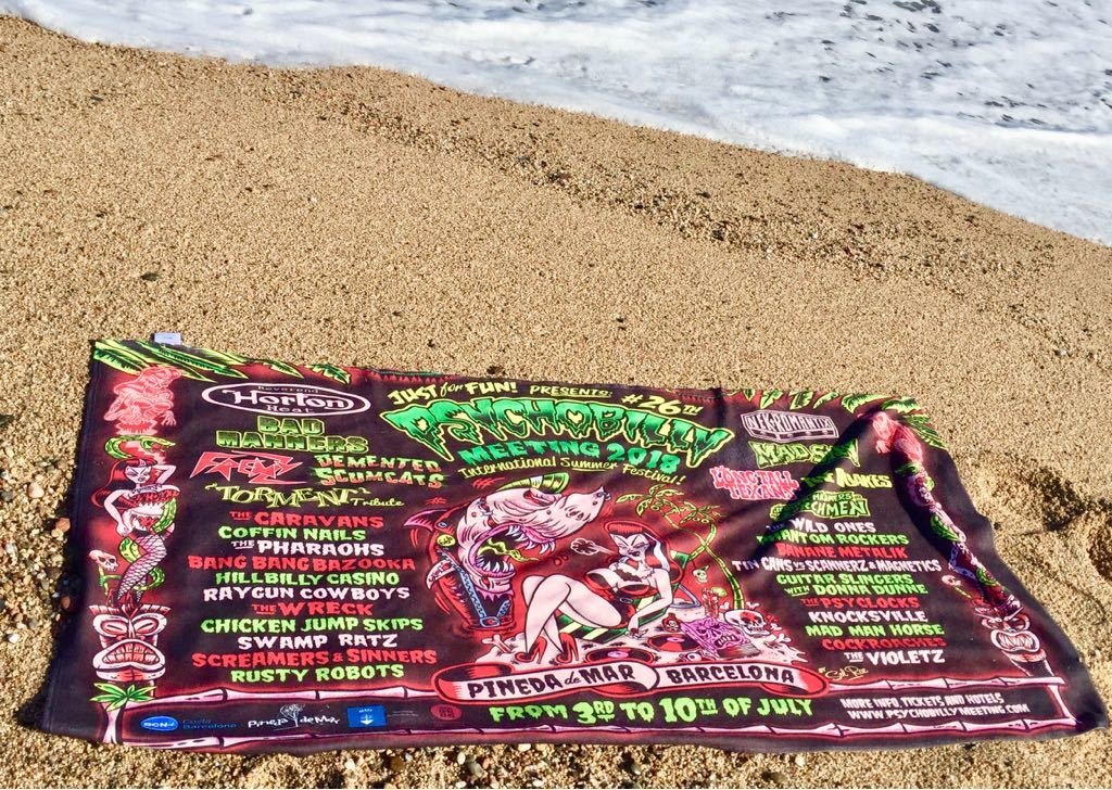 Psychobilly Meeting 2018 TOWEL / TOALLA