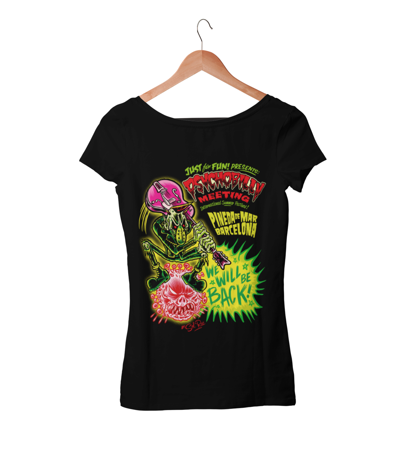 WE WILL BE BACK 2020 T-SHIRT WOMAN BY SOL RAC
