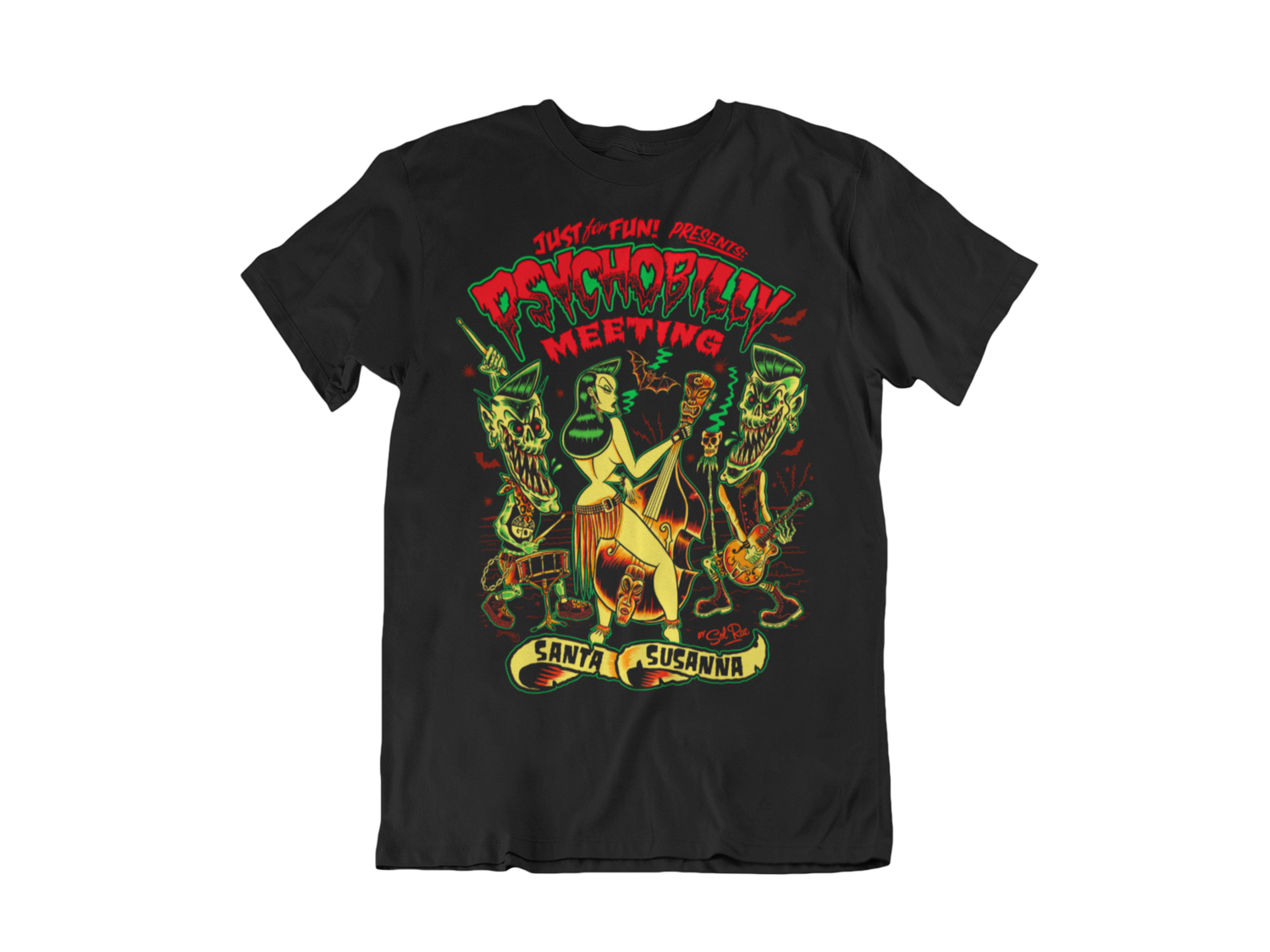 PSYCHOBILLY MEETING 2024 T-SHIRT MAN BY SOLRAC