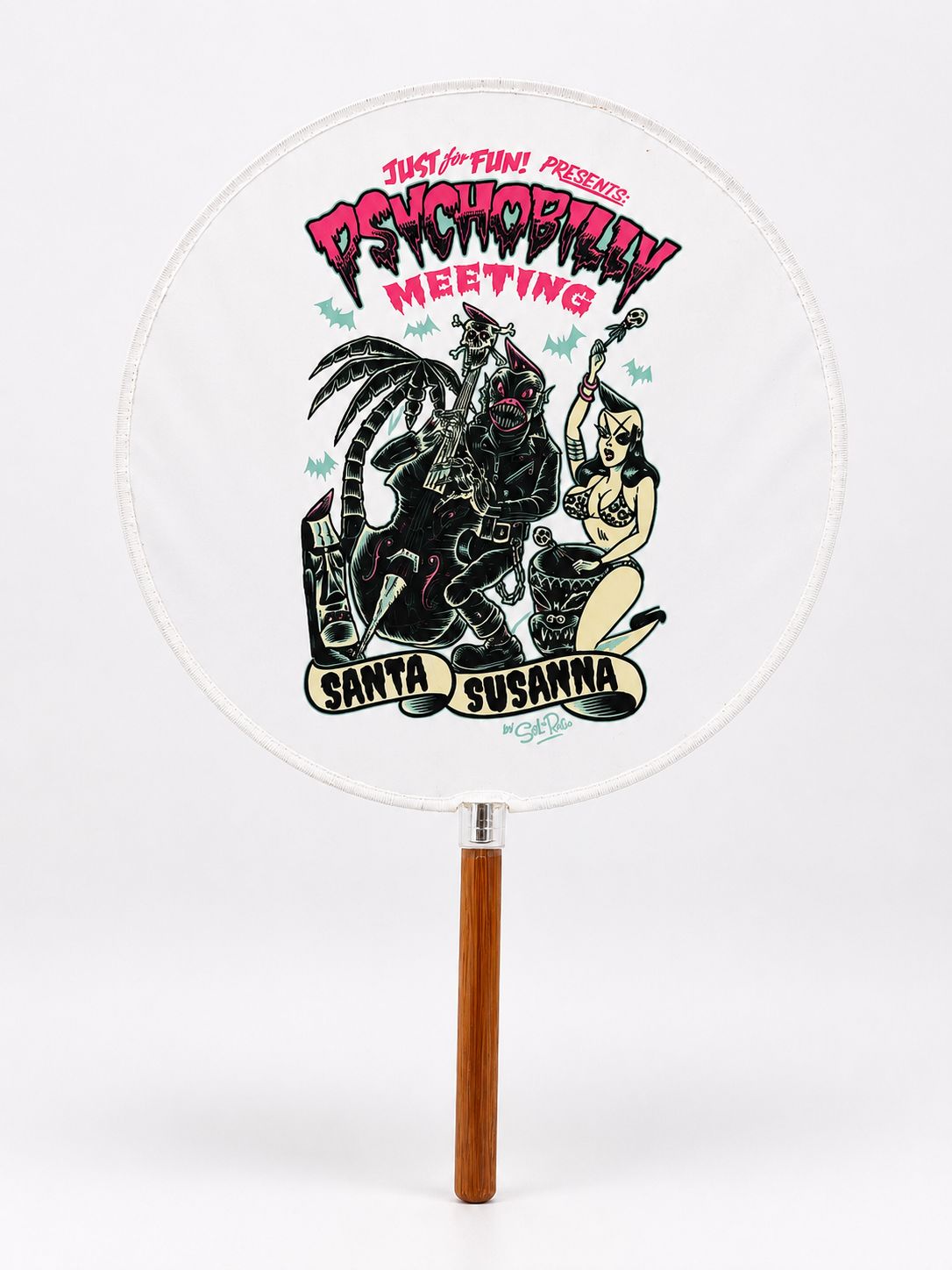 PSYCHOBILLY MEETING 2025 PAI PAI HAND  FAN