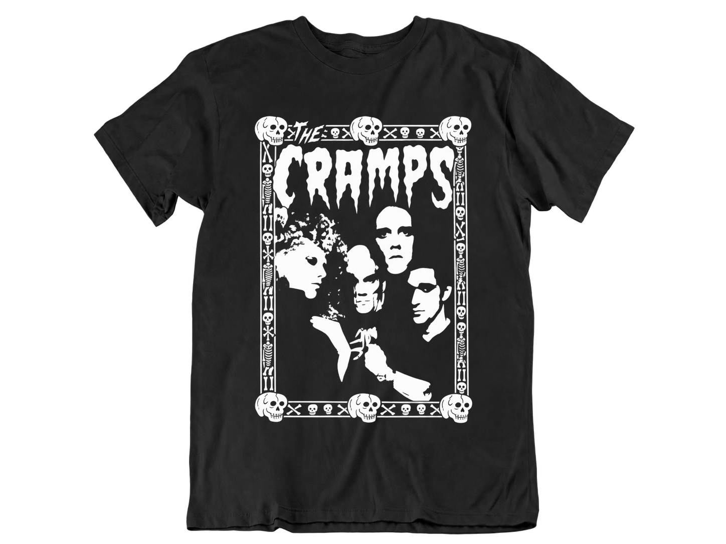 THE CRAMPS "Crypt Portrait" tshirt for MEN