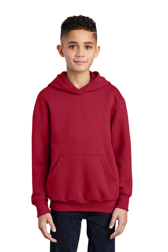 Port & Company® Youth Core Fleece Pullover Hooded Sweatshirt