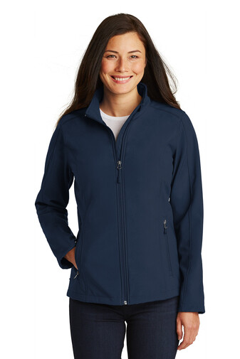 Port Authority® Ladies Core Soft Shell Jacket in Navy