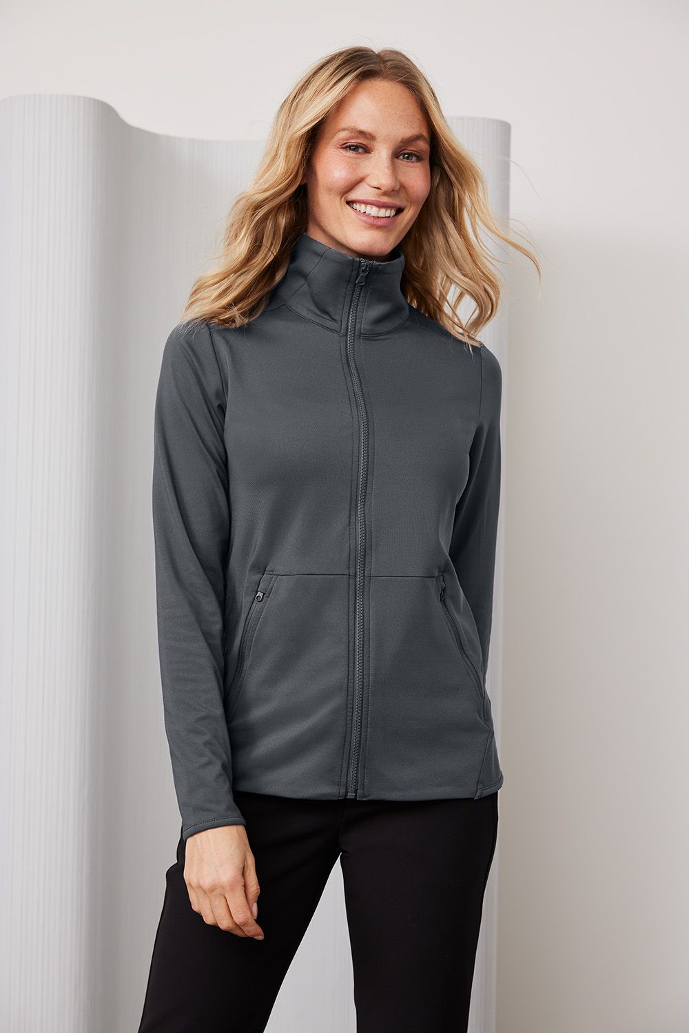 LK595  Port Authority® Women's Accord Stretch Fleece Full-Zip