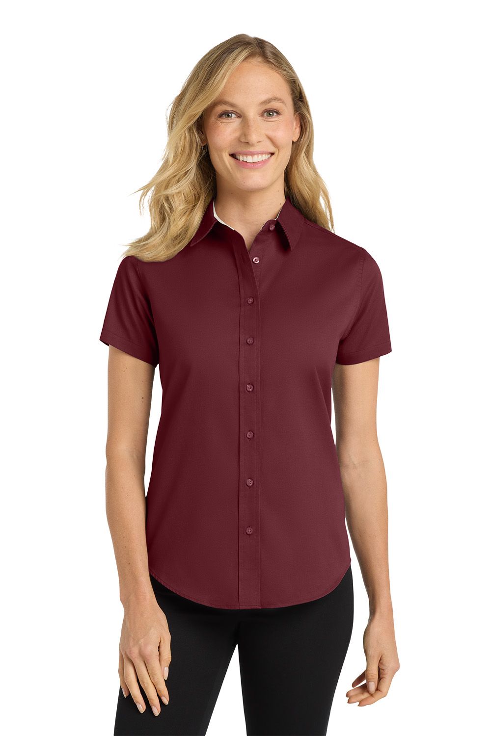 L508 Port Authority® Women's Short Sleeve Easy Care Shirt