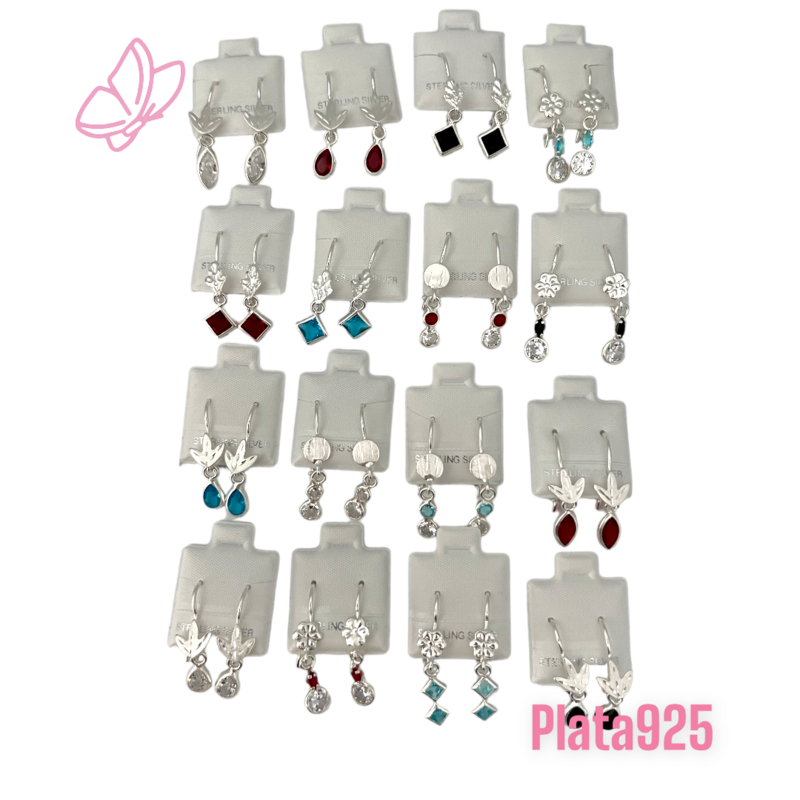 Paquete Arete Arillo PLATA .925