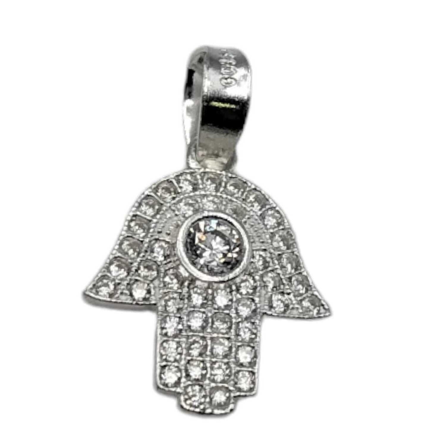 DIJE VIRGEN DE FAT 1.5 CM PLATA .925