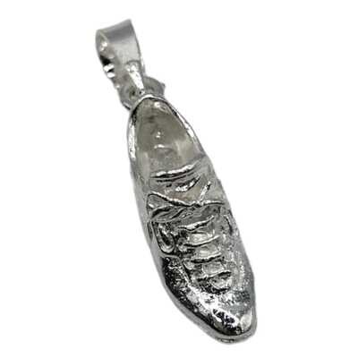 DIJE ZAPATO FUT 3 CM  PLATA .925
