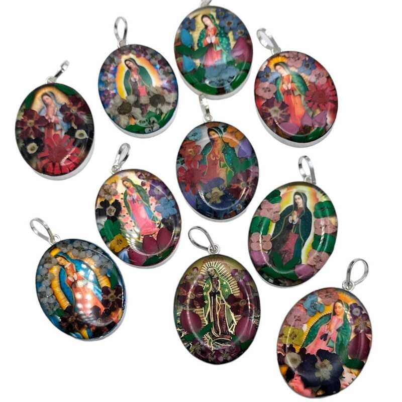 MEDALLA V DE GPE 4 CM VARIOS MODELOS PLATA .925