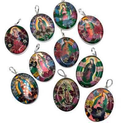 MEDALLA V DE GPE 4 CM VARIOS MODELOS PLATA .925