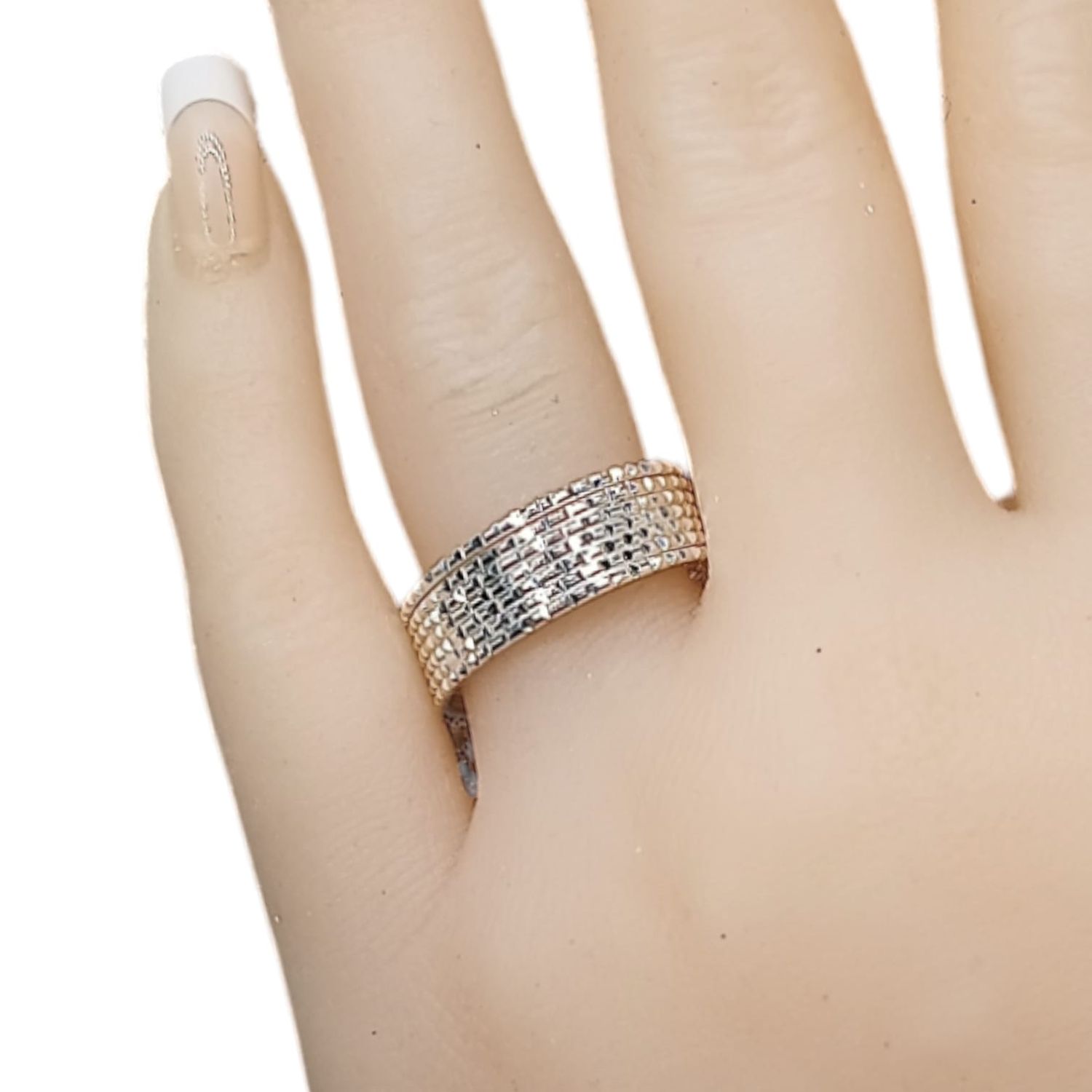ANILLO SEMANARIO varias medidas plata .925