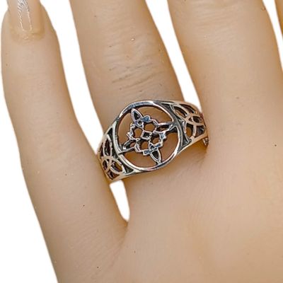 Anillo Nudo de Bruja Oxy plata 925