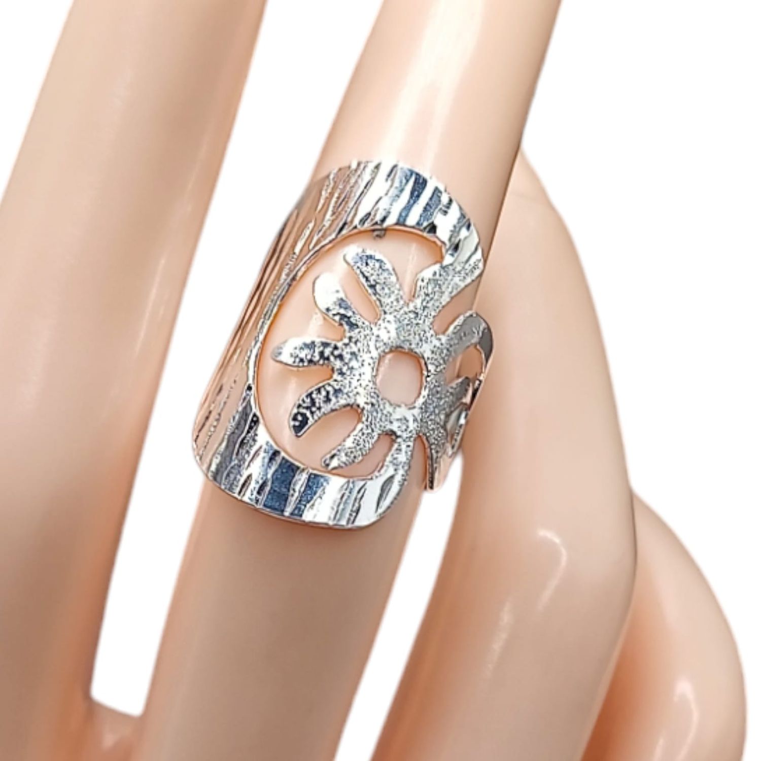 ANILLO SOL VARIAS MEDIDAS PLATA .925