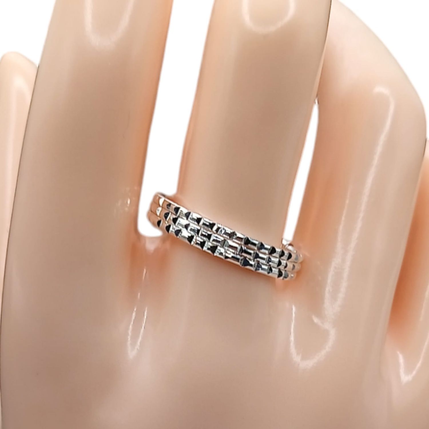 ANILLO FIN DE SEMANA VARIAS MEDIDAS PLATA .925